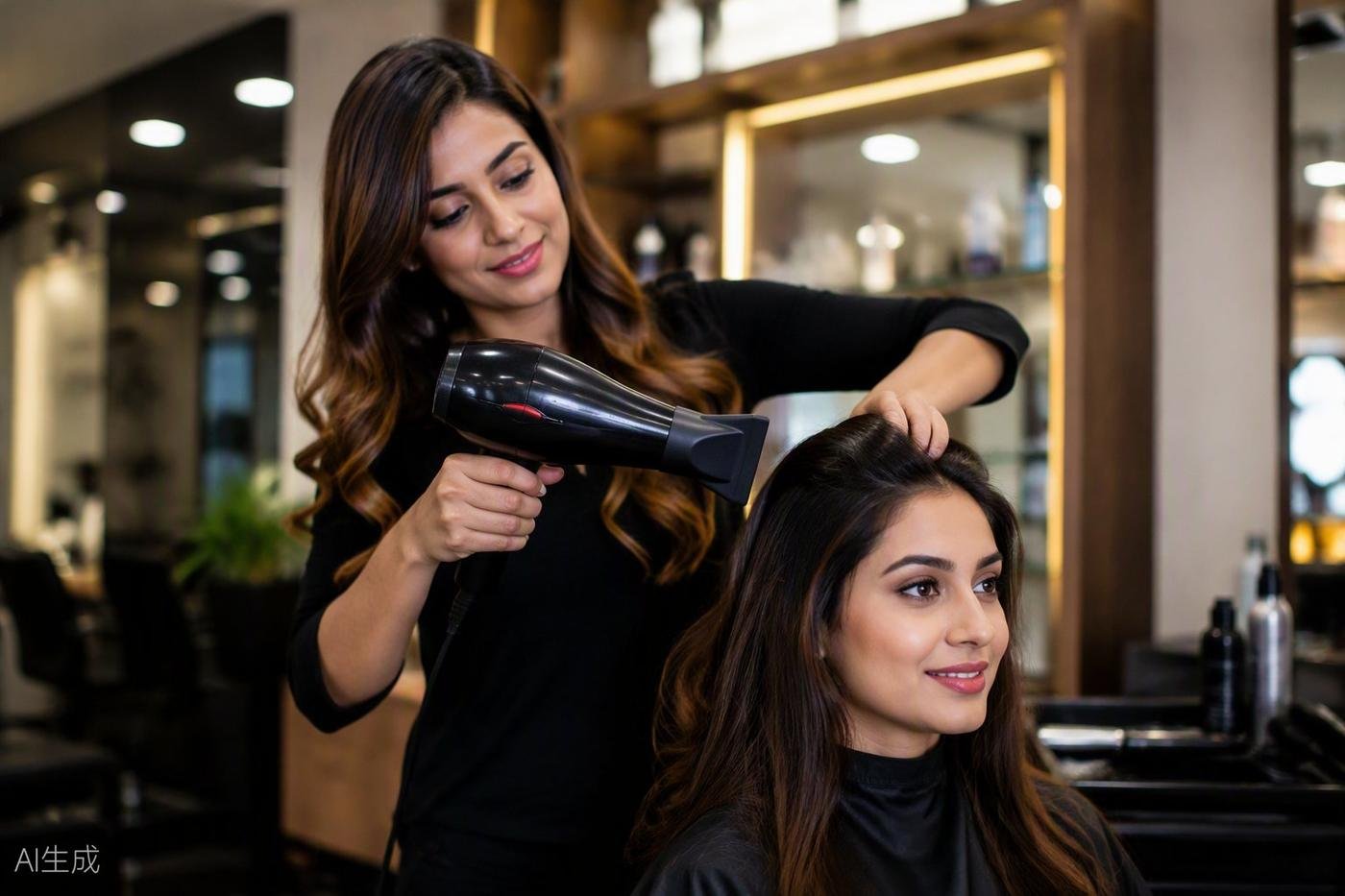 Apple Beauty Salon storefront Khurram Nagar Lucknow