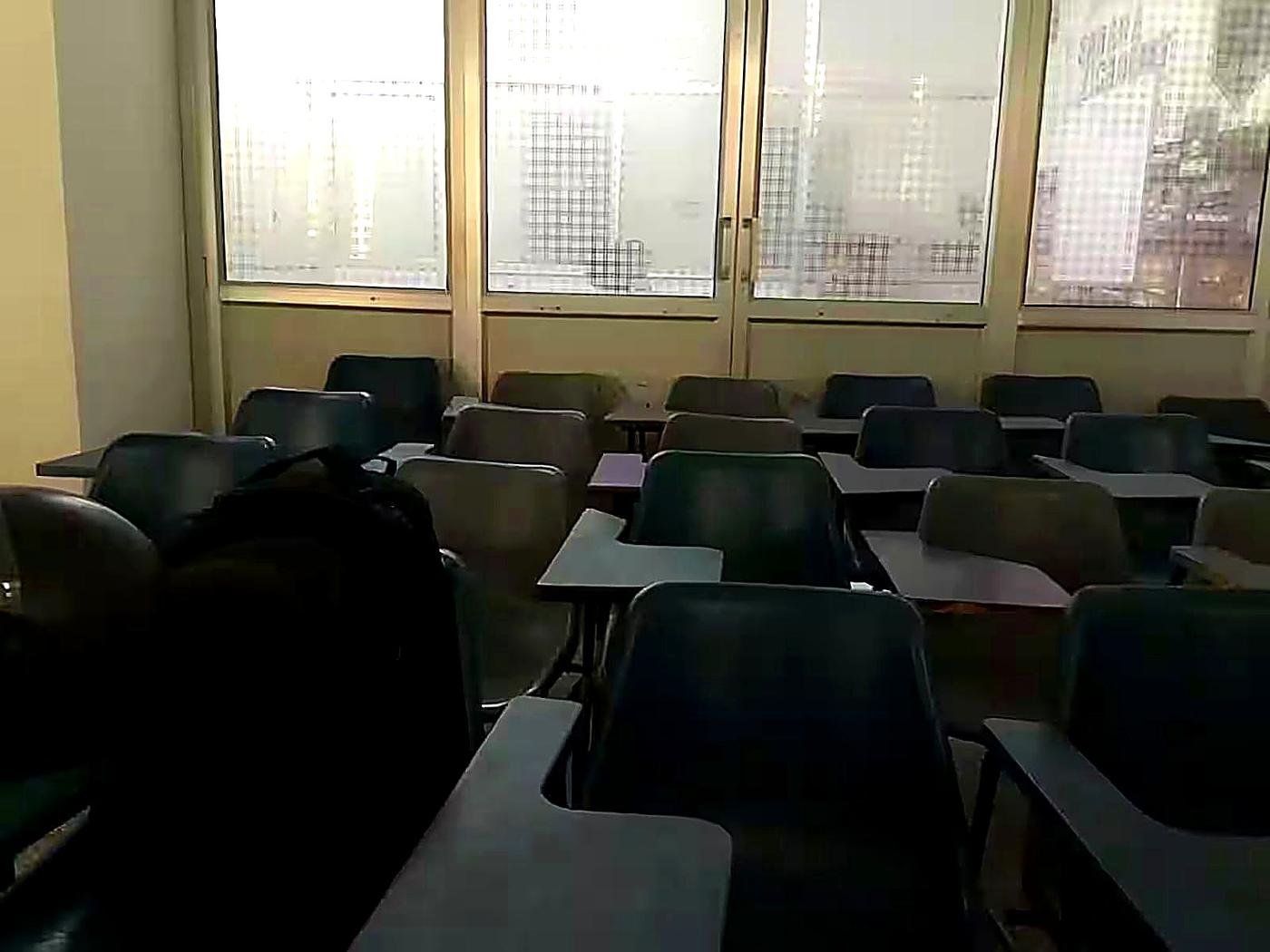 Academy classroom seating arrangement at Asha Academy