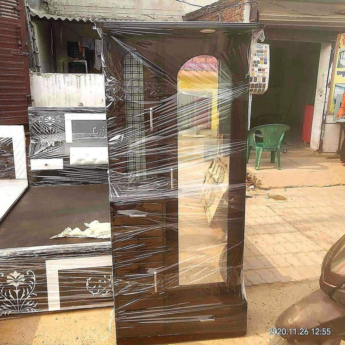 Wardrobe and dressing unit ready for delivery by Lucknow Furniture House, custom furniture Lucknow